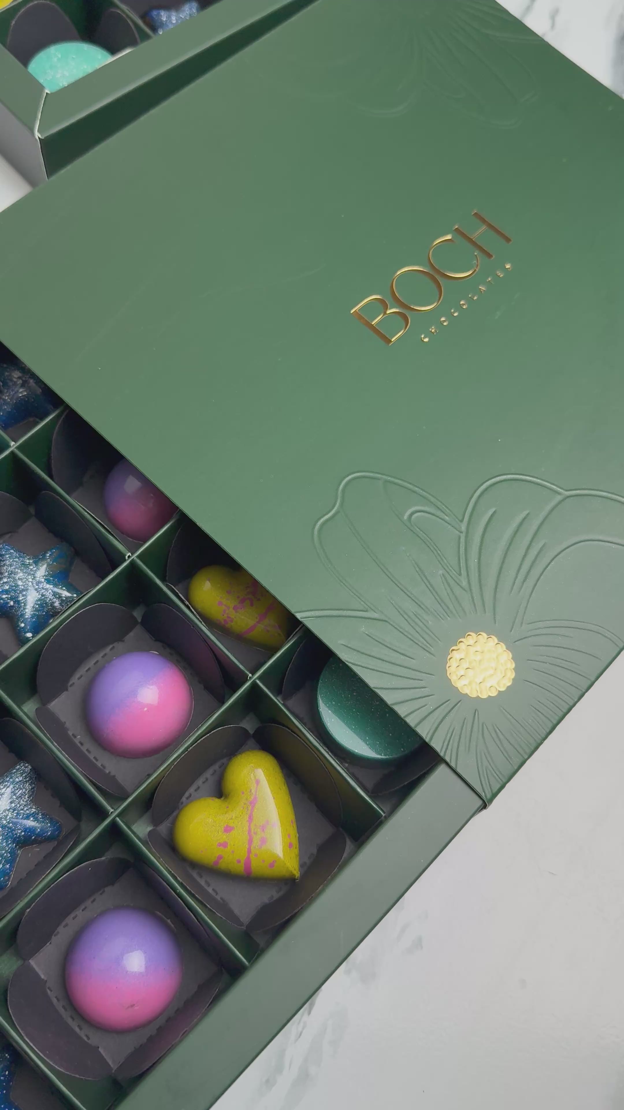 The Colorful Signature Box